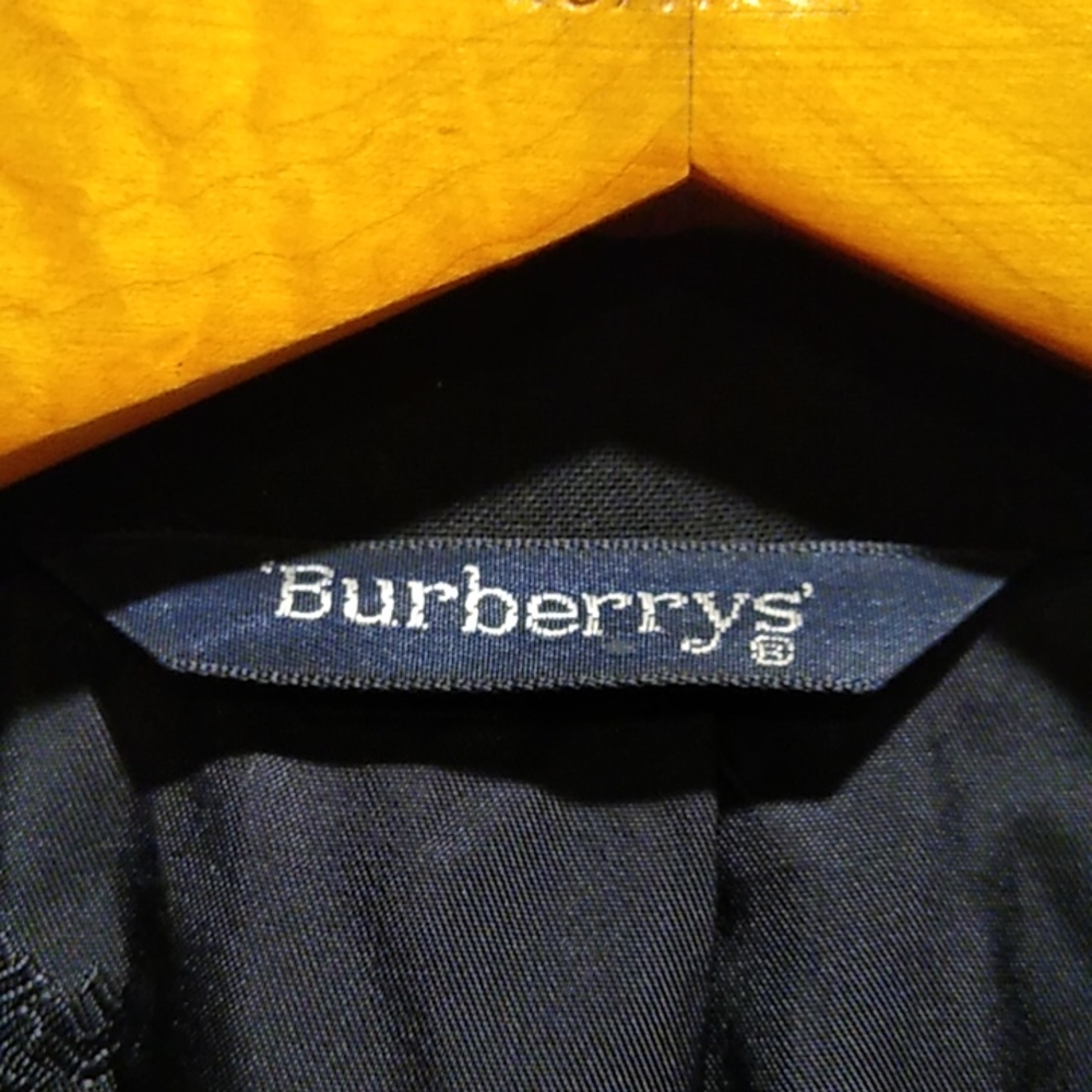 Burberrys vintage black double breasted sport coat 40 ins chest. M/L - Picture 5 of 11